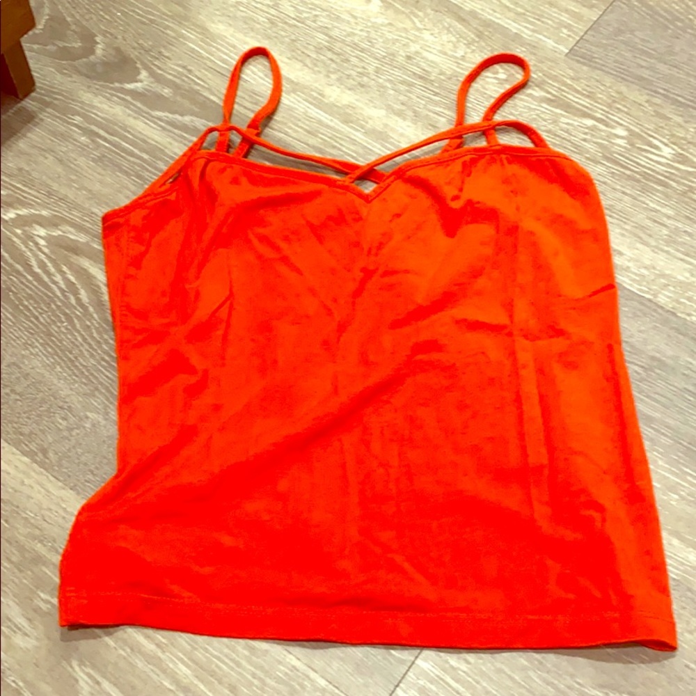 Red Strap Tank